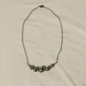 Navajo Pearl Bar Necklace